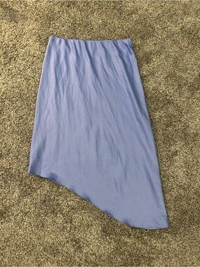 Candie's Asymmetrical Lilac Midi Skirt